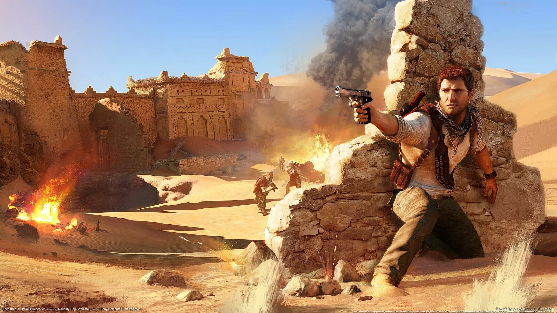 Uncharted 3 Drake's Deception Remastered - PS4  for sale in Egypt from Games2Egypt