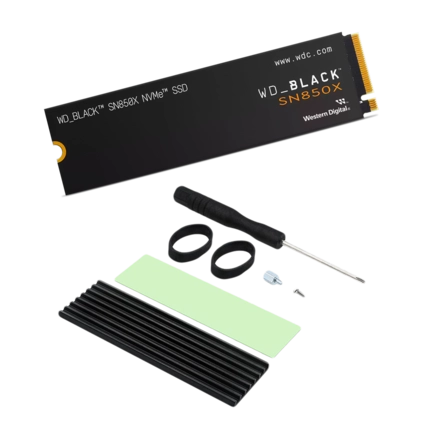 WD BLACK 1TB SN850X NVMe SSD + Heatsink for PS5