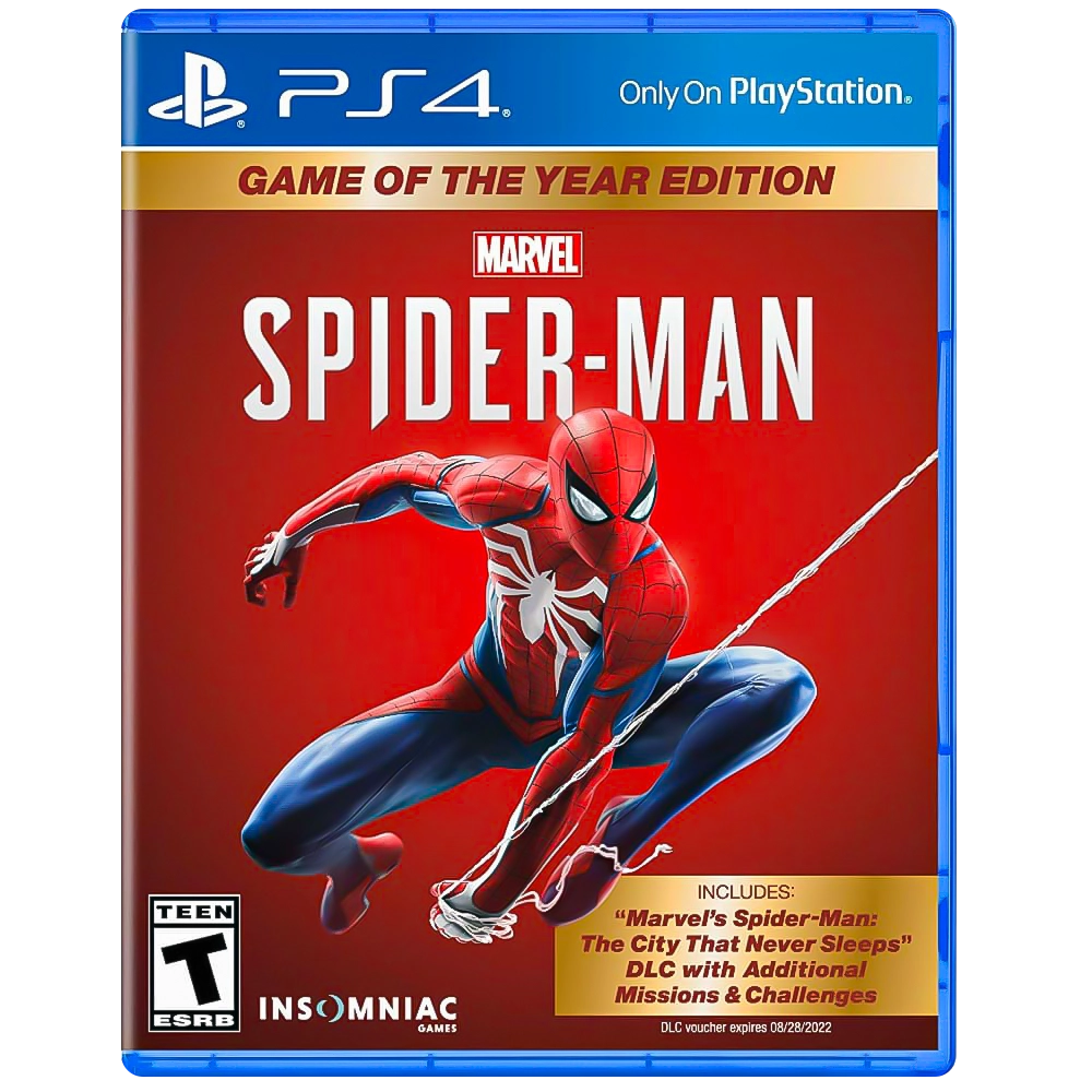 Marvel's Spider-Man - Game of the Year Edition - PS4   for sale in Egypt from Games2Egypt