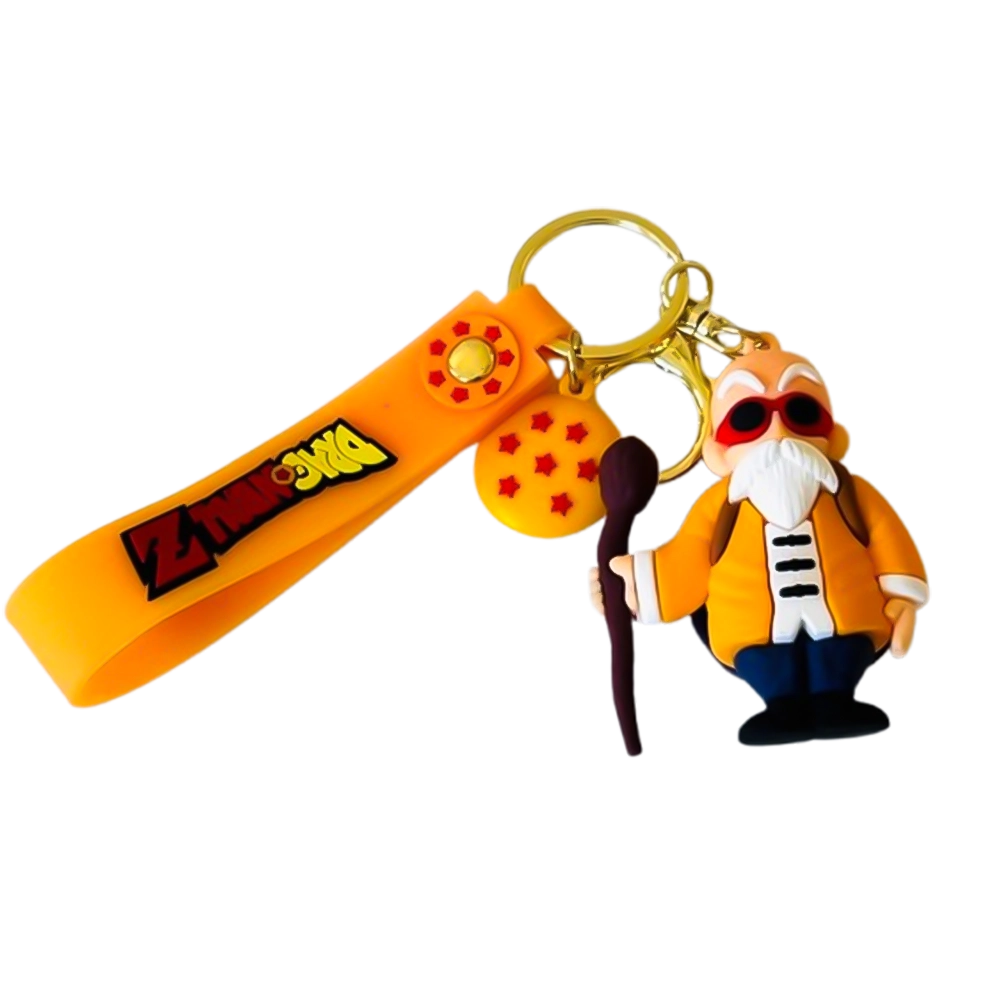 DragonBall Z - Master Roshi with Stick - Keychain Medal  for sale in Egypt from Games2Egypt