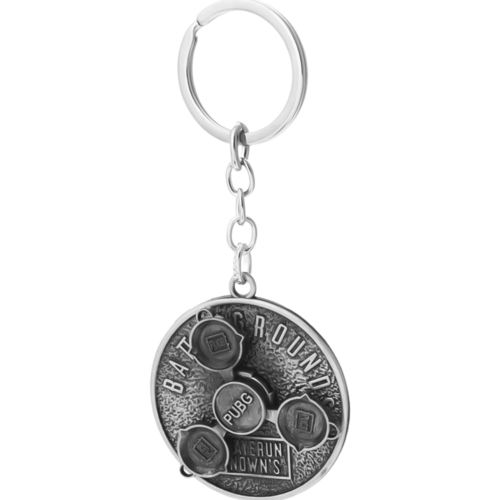 pubg silver pan - Rotating Keychain Medal  for sale in Egypt from Games2Egypt