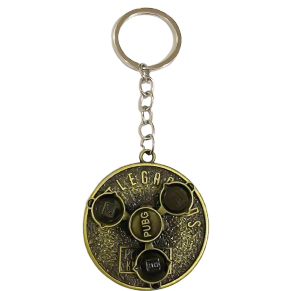 pubg Gold pan - Rotating Keychain Medal  for sale in Egypt from Games2Egypt