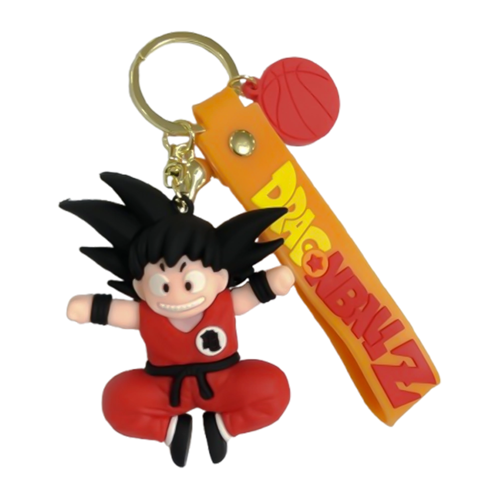 DragonBall Z - Goku Jumping with Red Suit & Black Hair - Keychain Medal  for sale in Egypt from Games2Egypt