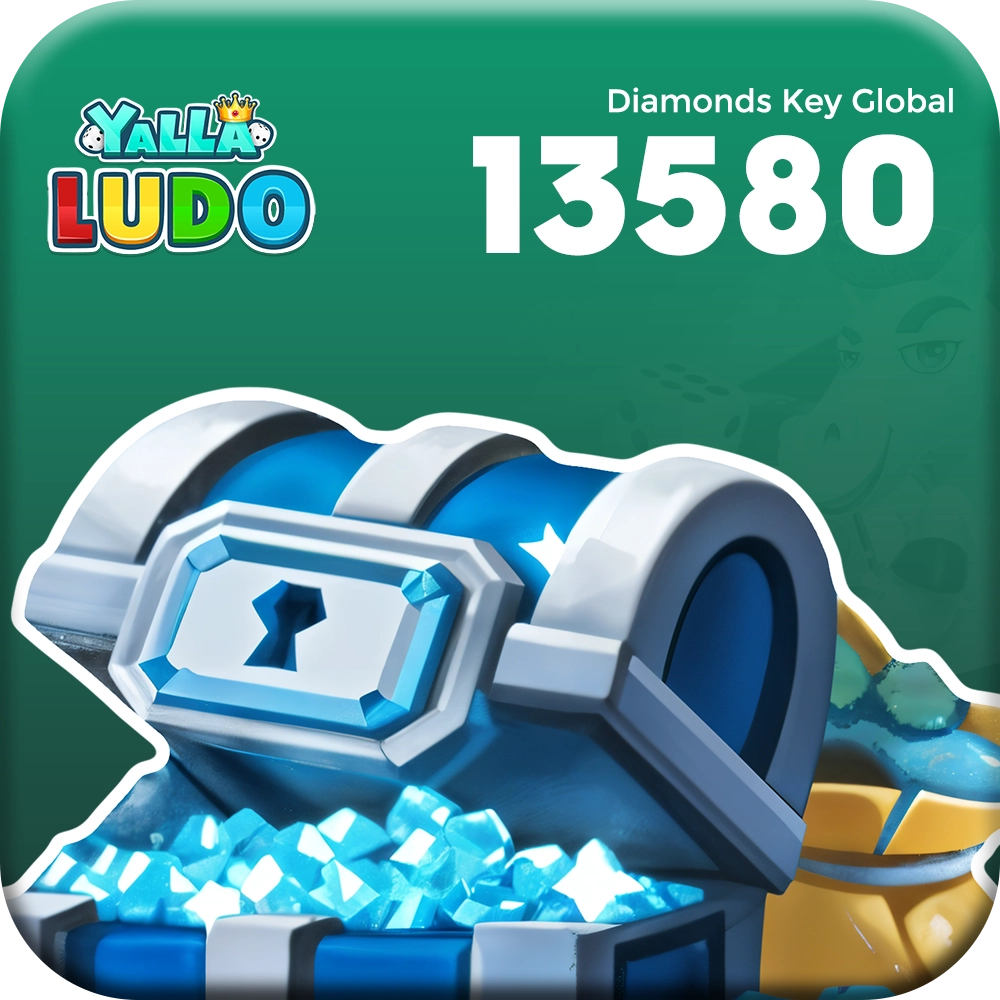 Yalla Ludo 13580 Diamonds Key Global Gift Card  for sale in Egypt from Games2Egypt