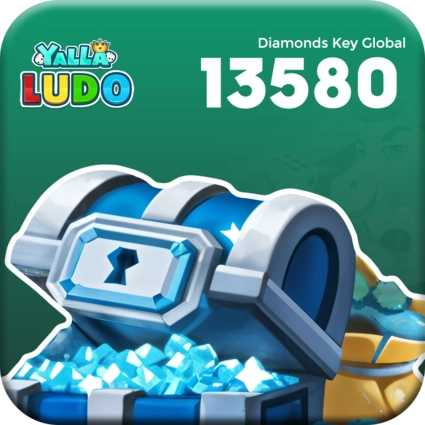 Yalla Ludo 13580 Diamonds Key Global Gift Card