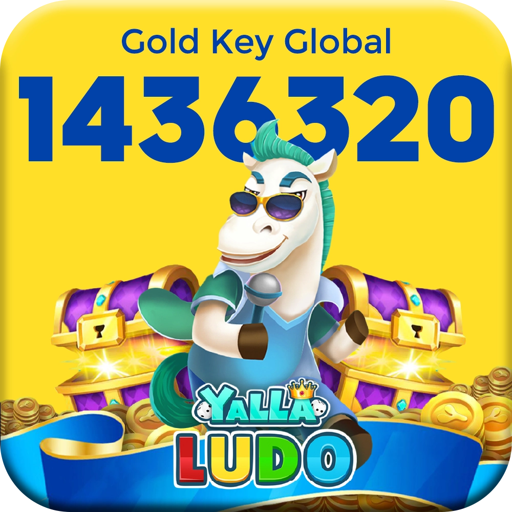 Yalla Ludo 1436320 Gold Key Global Gift Card  for sale in Egypt from Games2Egypt