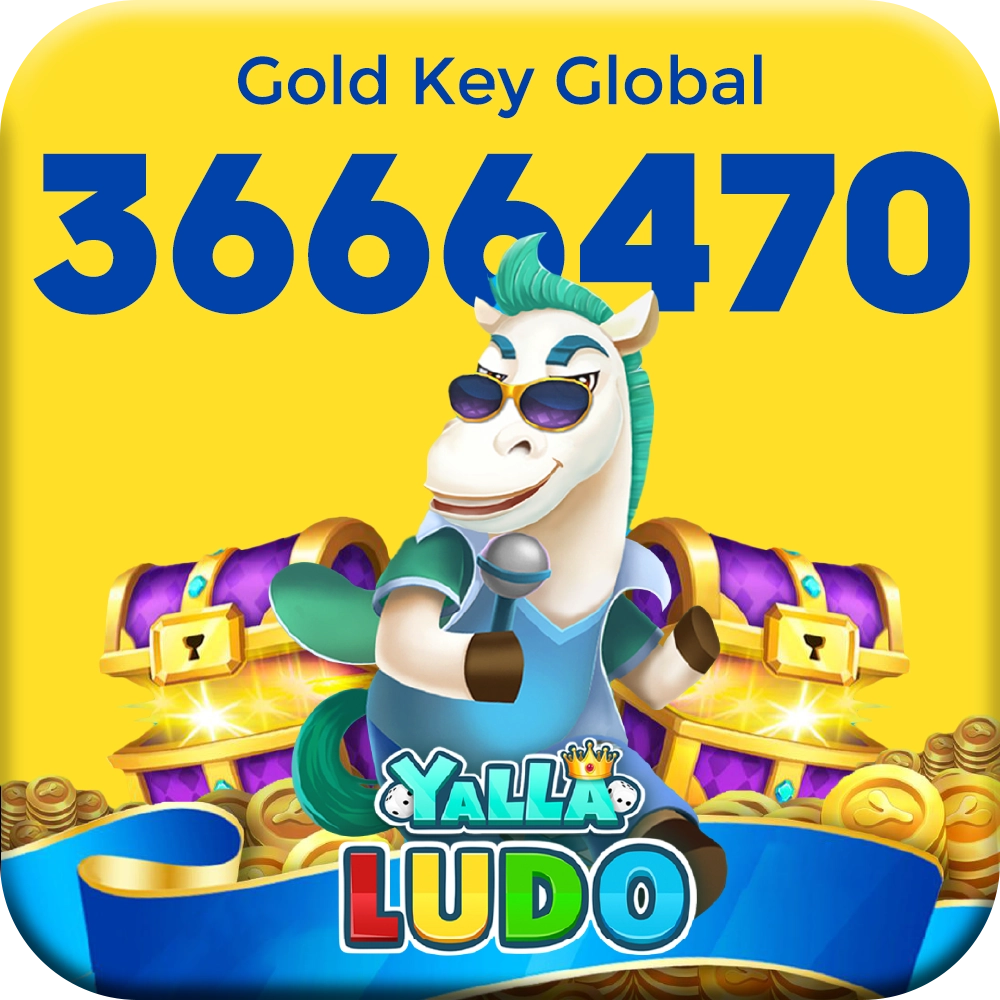 Yalla Ludo 3666470 Gold Key Global Gift Card  for sale in Egypt from Games2Egypt