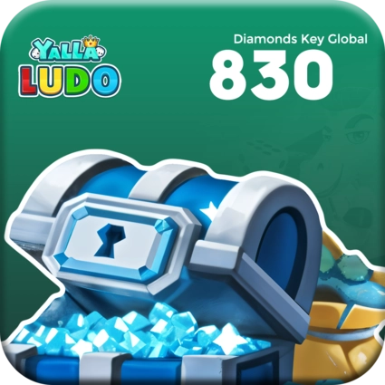 Yalla Ludo 830 Diamonds Key Global Gift Card