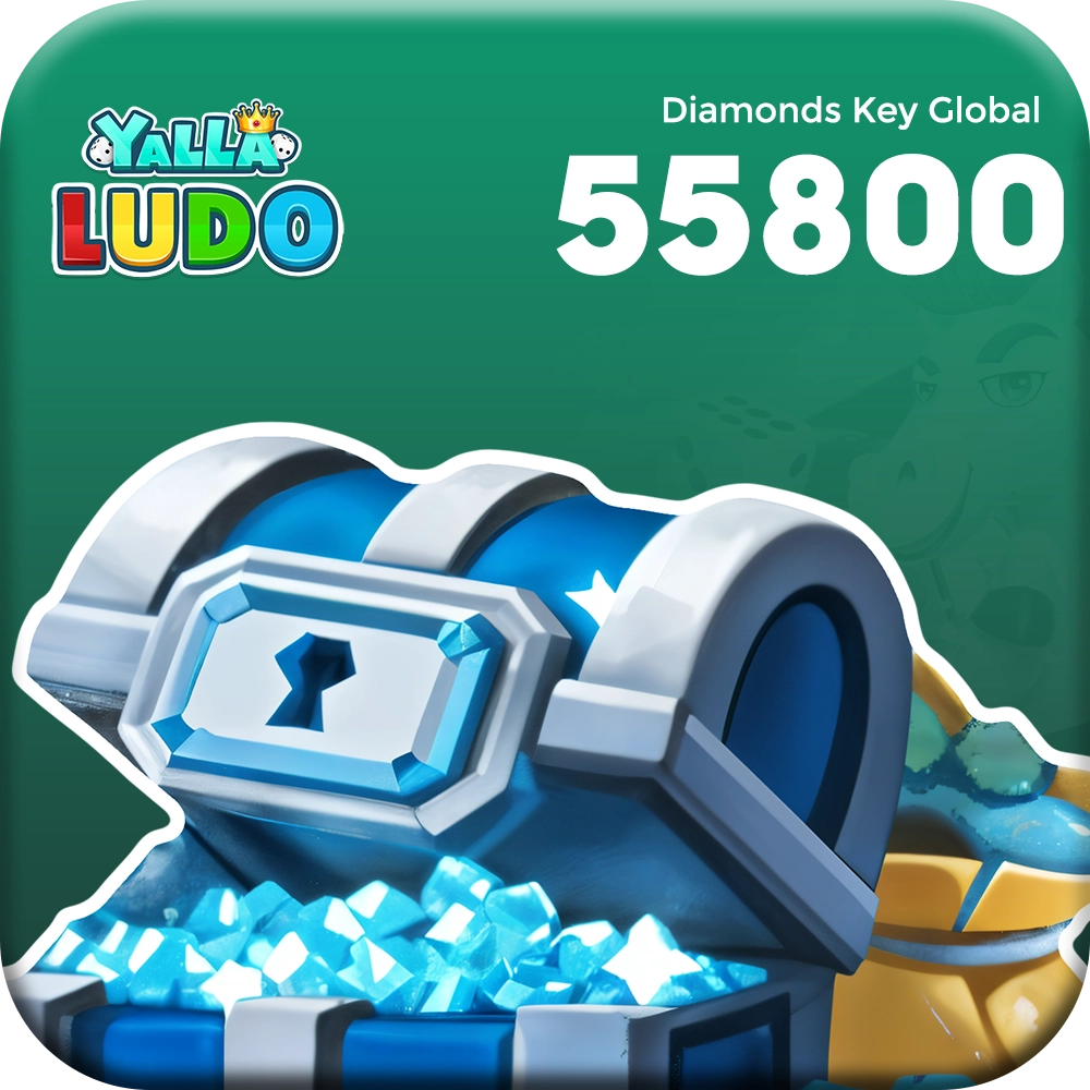 Yalla Ludo 55800 Diamonds Key Global Gift Card  for sale in Egypt from Games2Egypt