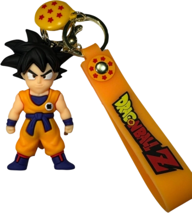 DragonBall Z - Son Goku in Classic Orange Gi - Keychain Medal