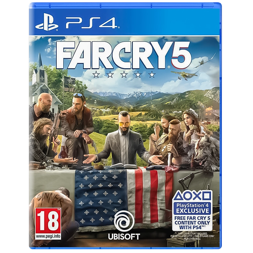 Far Cry 5 - PS4  for sale in Egypt from Games2Egypt