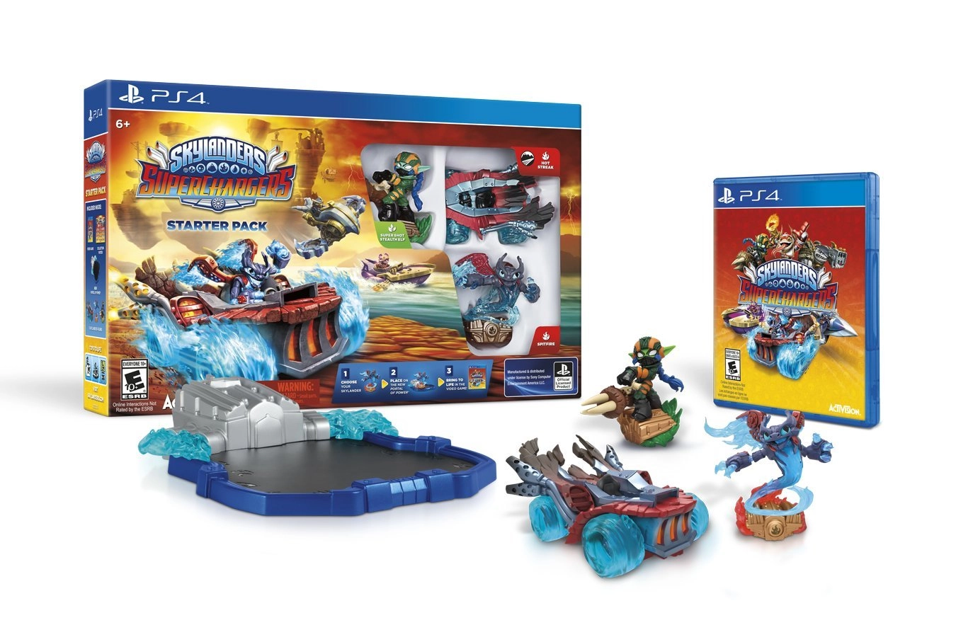 Skylanders SuperChargers Starter Pack - PS4  for sale in Egypt from Games2Egypt