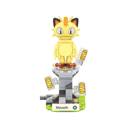 Keeppley Pokemon Mini Meowth Building Blocks - 68 Pcs