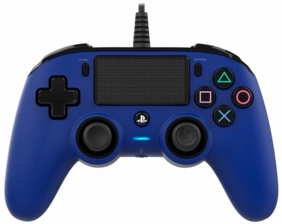 Nacon Wired Compact PS4 Controller - Blue -  for sale in Egypt from Games2Egypt