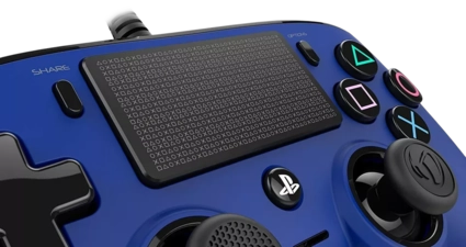 Nacon Wired Compact PS4 Controller -Blue  for sale in Egypt from Games2Egypt