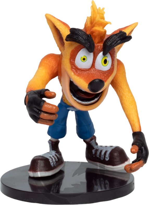 Crash Bandicoot smiley face standed - Figure  for sale in Egypt from Games2Egypt