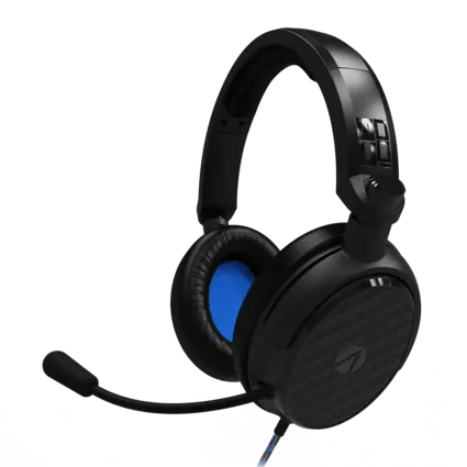 STEALTH C6-100 Wired Gaming headset - Black & Blue Over Ear