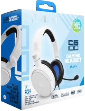 STEALTH C6-100 Wired Gaming headset - White & Blue Over Ear  for sale in Egypt from Games2Egypt