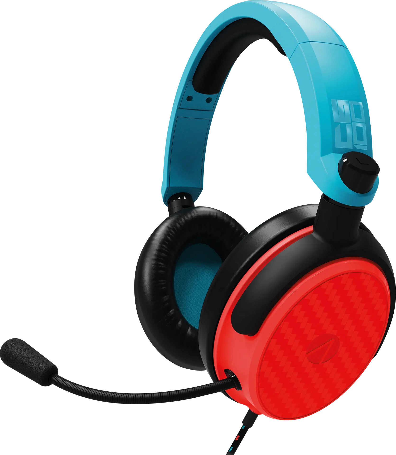 STEALTH C6-100 Wired Gaming headset -Neon Blue & Red  for sale in Egypt from Games2Egypt