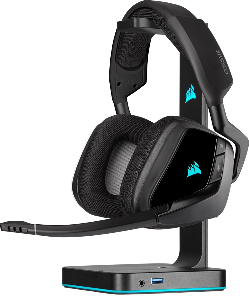 CORSAIR VOID RGB ELITE Wireless Gaming Headset - Black  for sale in Egypt from Games2Egypt