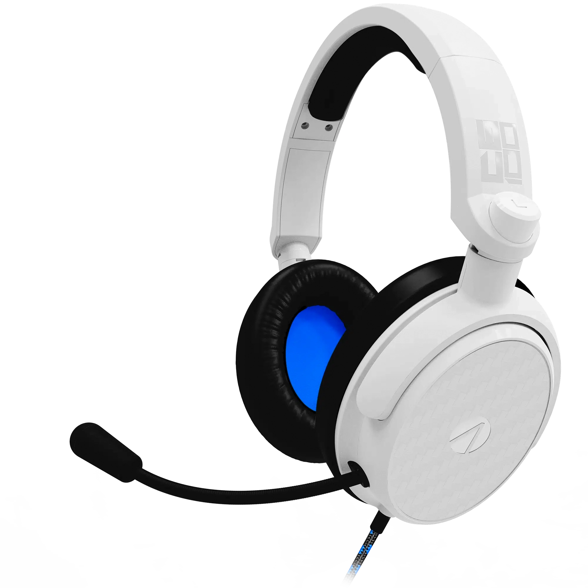 STEALTH C6-100 Wired Gaming headset - White & Blue Over Ear  for sale in Egypt from Games2Egypt