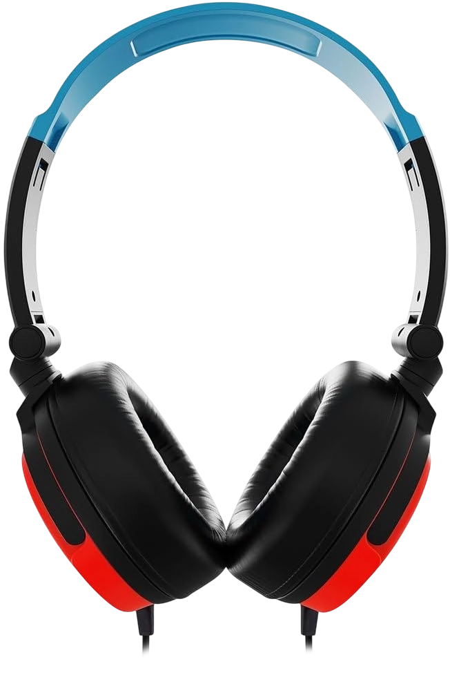 STEALTH C6-50 Stereo Wired Gaming headset - Neon Blue & Red  for sale in Egypt from Games2Egypt