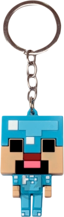 Minecraft - Steve in Blue Armor - Keychain Medal