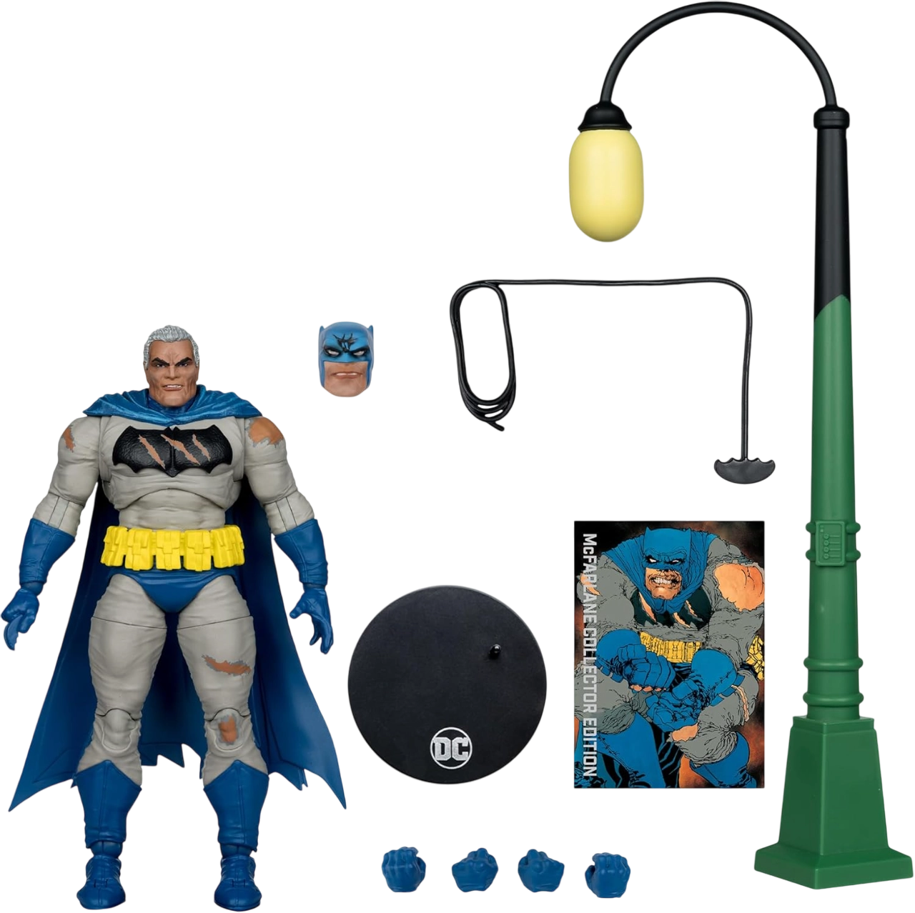 DC Multiverse Batman Battle Damage Blue - Action Figure   for sale in Egypt from Games2Egypt