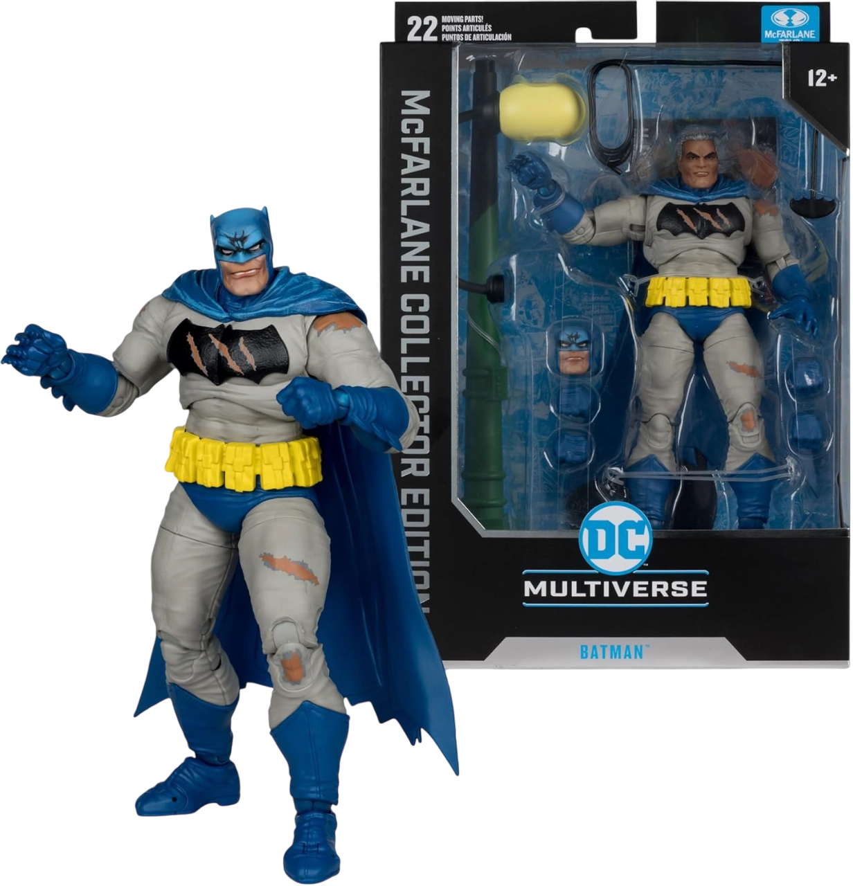 DC Multiverse Batman Battle Damage Blue - Action Figure   for sale in Egypt from Games2Egypt