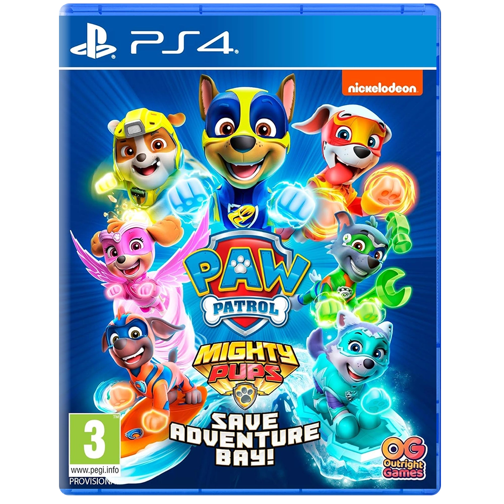 PAW Patrol Mighty Pups Save Adventure Bay - PS4  for sale in Egypt from Games2Egypt