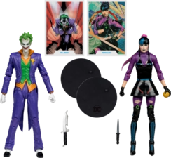 DC Multiverse The Joker & Punchline 2 Pack - Action Figure   for sale in Egypt from Games2Egypt