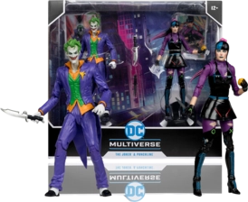 DC Multiverse The Joker & Punchline 2 Pack - Action Figure   for sale in Egypt from Games2Egypt