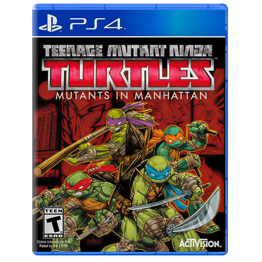 Teenage Mutant Ninja Turtles Mutants in Manhattan - PS4  for sale in Egypt from Games2Egypt