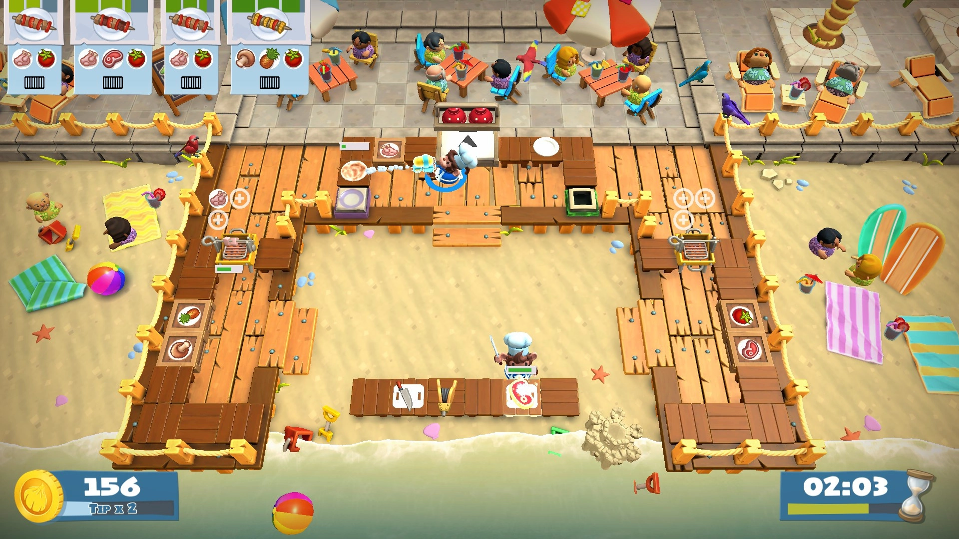 Overcooked 2 - PS4  for sale in Egypt from Games2Egypt