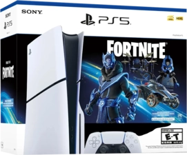 Sony PlayStation 5 Slim Console with Fortnite (Disc Edition) - 1TB - 1Y Warranty  for sale in Egypt from Games2Egypt