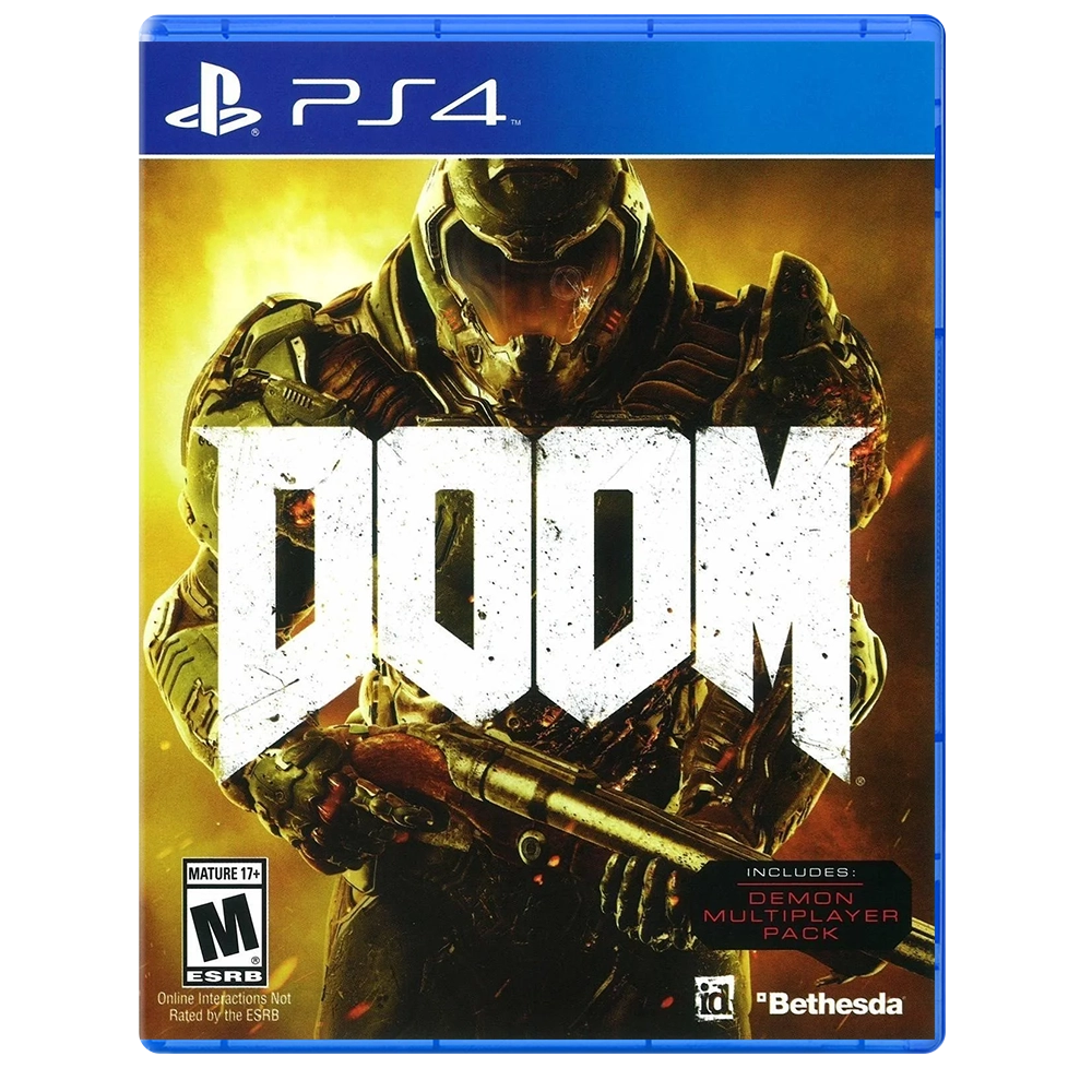 Doom - PS4  for sale in Egypt from Games2Egypt