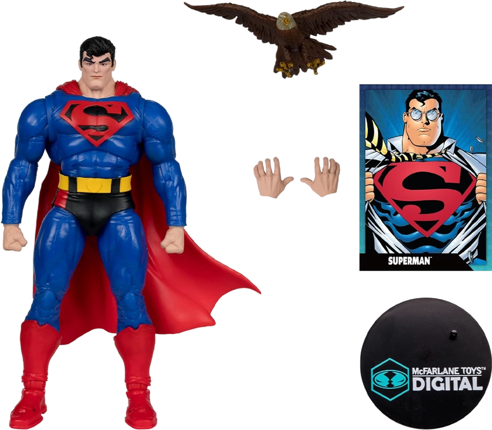 DC Superman (Our Worlds at War) - Action Figure  for sale in Egypt from Games2Egypt