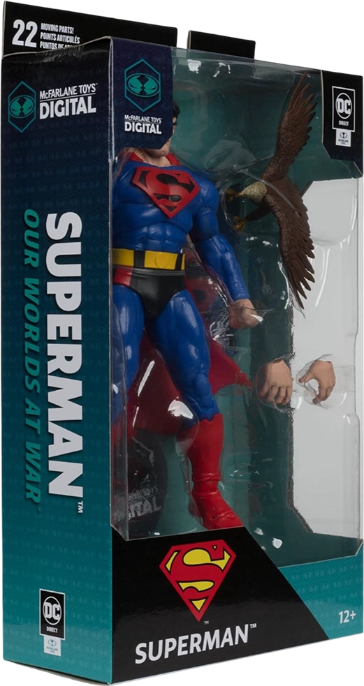 DC Superman (Our Worlds at War) - Action Figure  for sale in Egypt from Games2Egypt