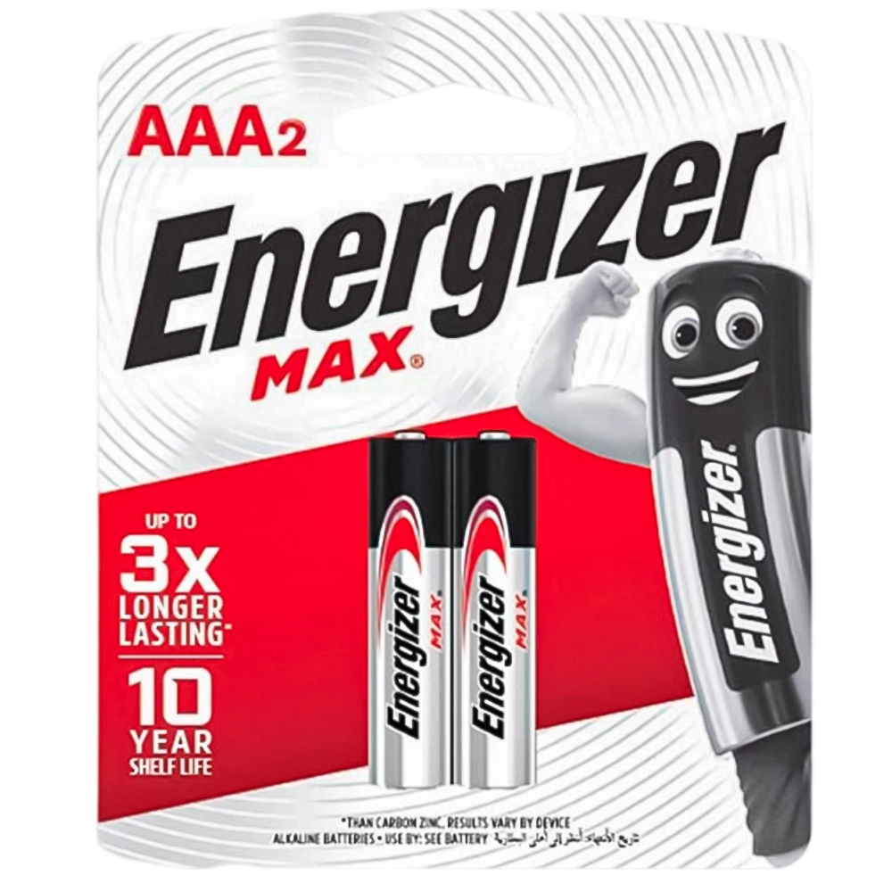 Energizer 2 AAA Max Batteries (1.5V)  for sale in Egypt from Games2Egypt