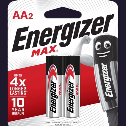 Energizer 2 AA Max Batteries (1.5V)