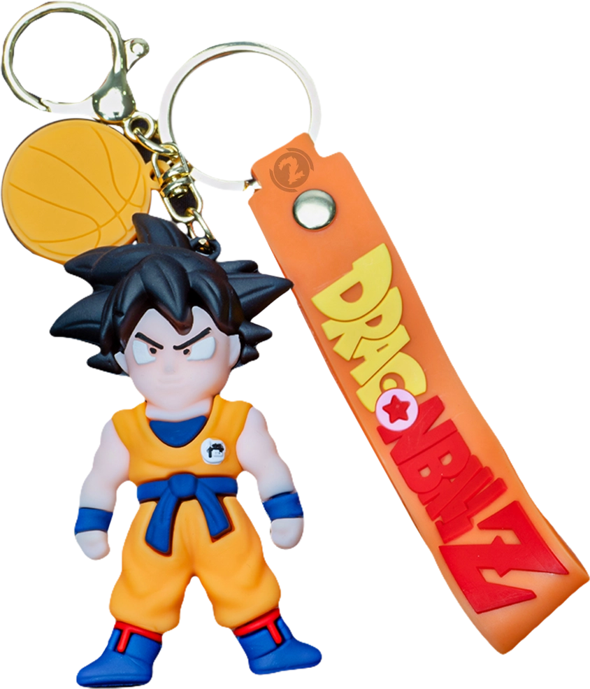 DragonBall Z - Son Goku in Classic Orange Gi - Keychain Medal  for sale in Egypt from Games2Egypt