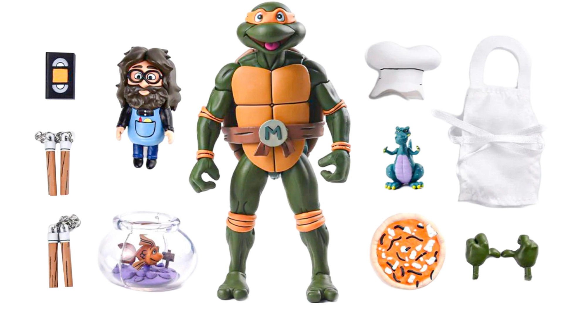 TMNT Ultimate Michelangelo - Action Figure  for sale in Egypt from Games2Egypt