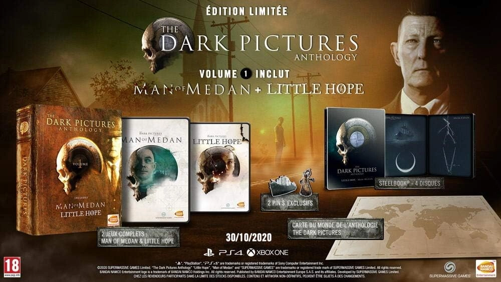 The Dark Pictures Anthology: Volume 1 - PS4  for sale in Egypt from Games2Egypt