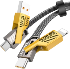 inkax Cable Zinc Alloy 4 in 1 - 65w  for sale in Egypt from Games2Egypt