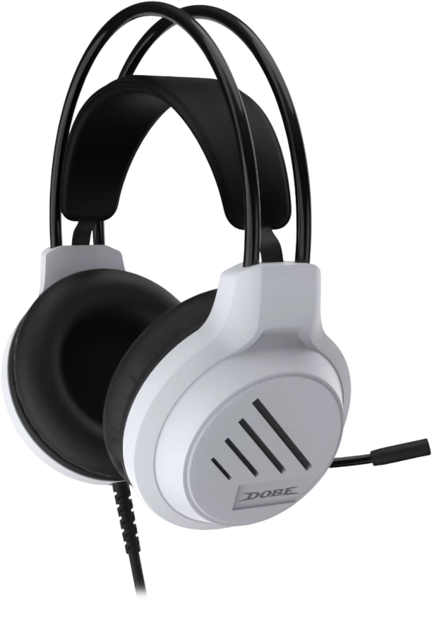 DOBE Stereo Gaming Headphone - White  for sale in Egypt from Games2Egypt