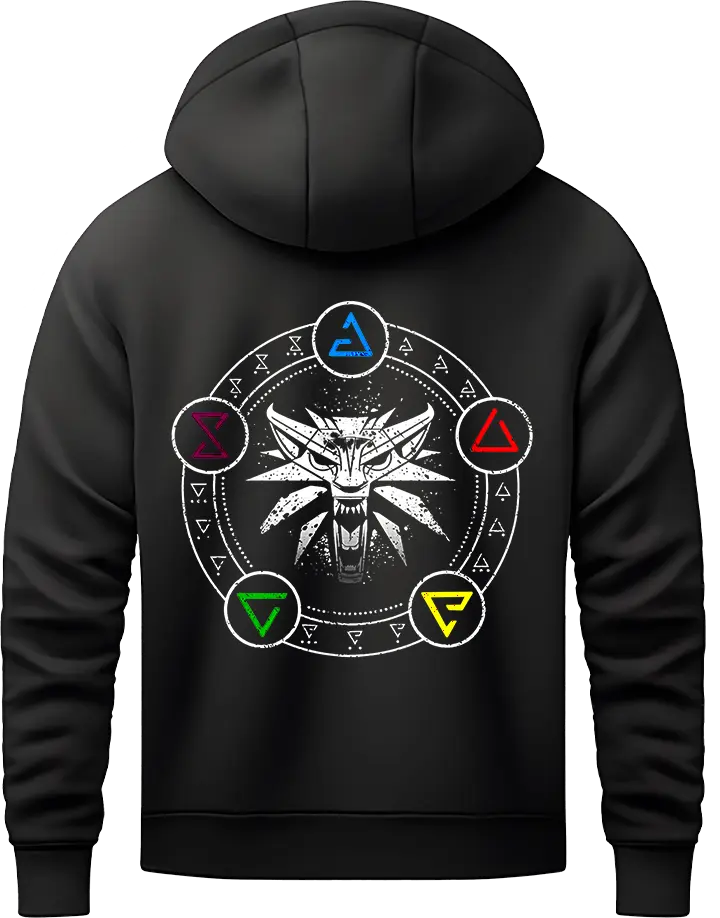 The Witcher Hoodie - Black  for sale in Egypt from Games2Egypt