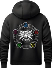 The Witcher Hoodie - Black  for sale in Egypt from Games2Egypt