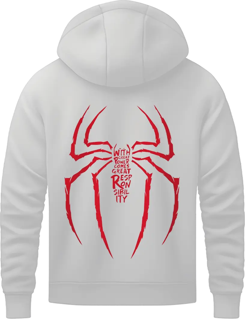 Marvel Spider Man Hoodie - White   for sale in Egypt from Games2Egypt