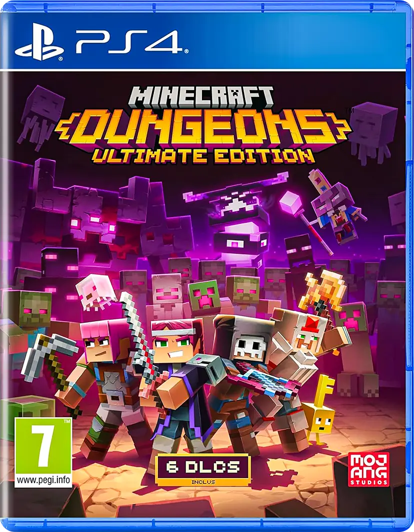 Minecraft Dungeons Ultimate Edition - PS4   for sale in Egypt from Games2Egypt