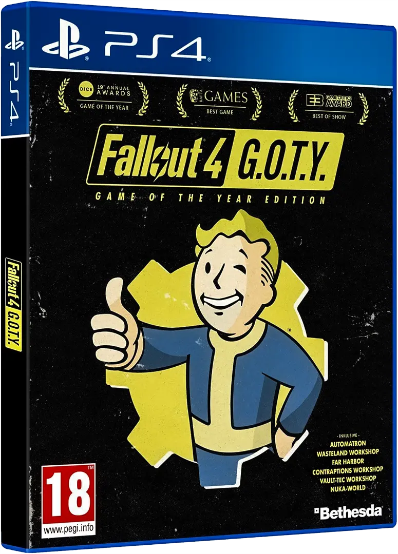 Fallout 4 - Game of The Year Edition - Steel Book - PS4  for sale in Egypt from Games2Egypt